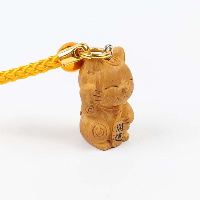 6 Porte-clés Chat Maneki Neko WEBEEDY - Porte-bonheur Japonais