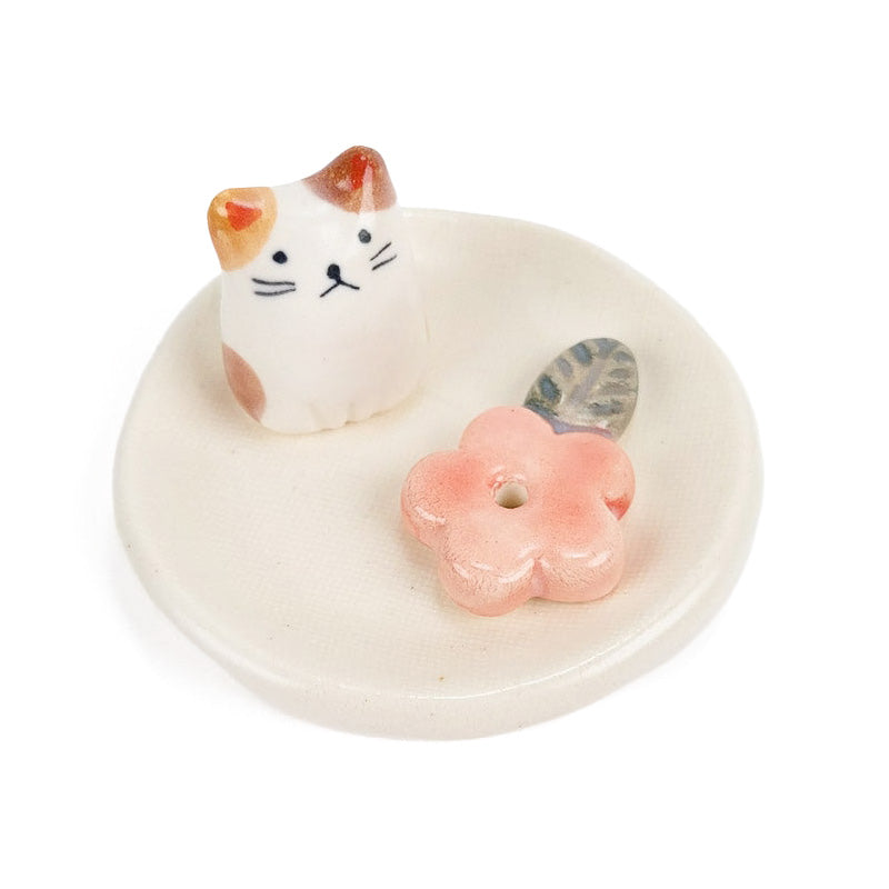Porte-encens Japonais Neko Sakura
