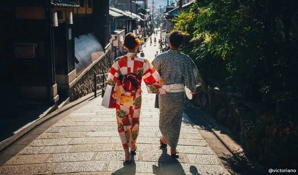 porter un yukata