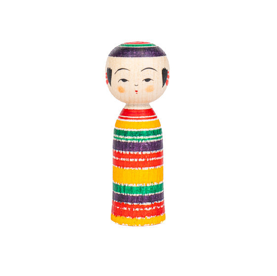 Poupée Japonaise Kokeshi Yajiro Tsukuritsuke - 6 cm