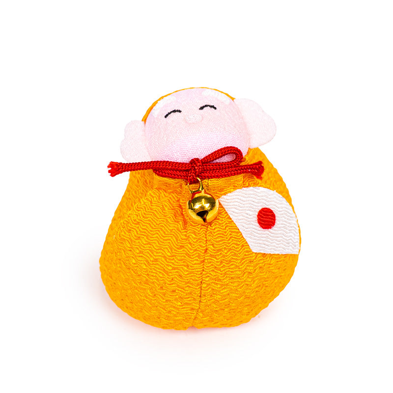 Poupée Odetama Japonaise Chirimen Hotei