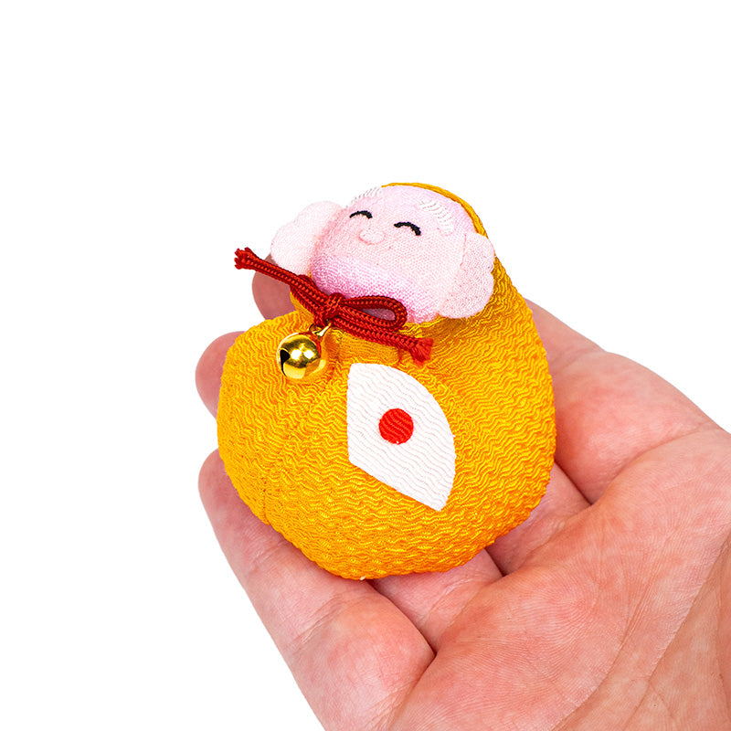 Poupée Odetama Japonaise Chirimen Hotei