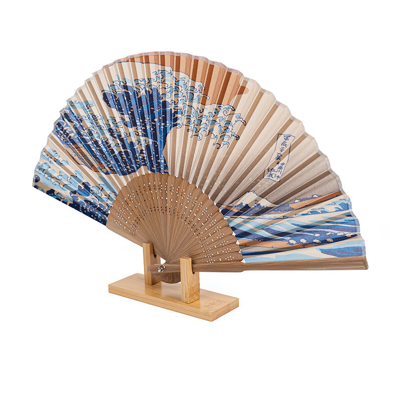 Présentoir Éventail Japonais Sensu Bambou