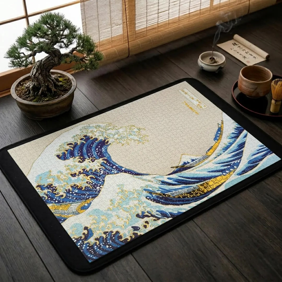 Puzzle Grande Vague de Kanagawa - 1000 Pièces