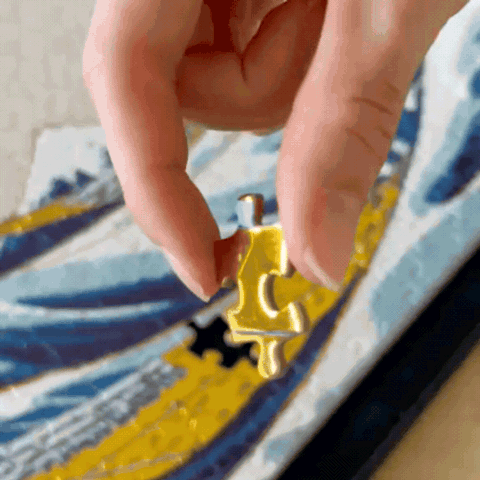 Puzzle Grande Vague de Kanagawa - 1000 Pièces