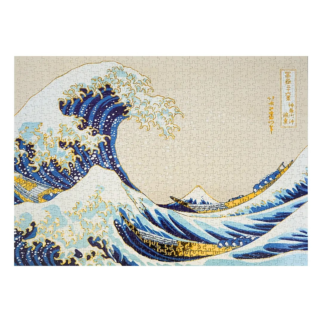 Puzzle Grande Vague de Kanagawa - 1000 Pièces
