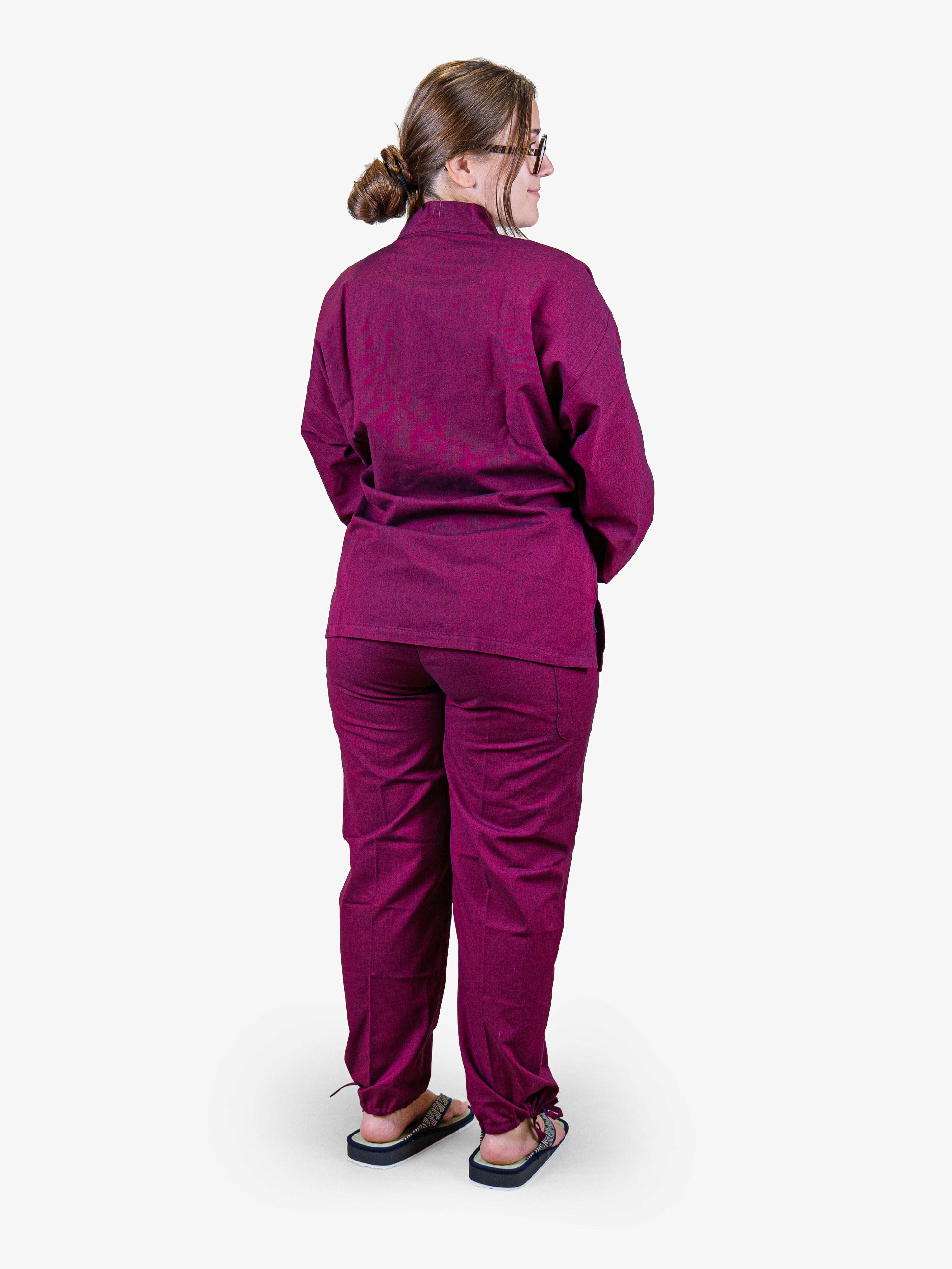 Pyjama Japonais Femme Samue Fuchsia