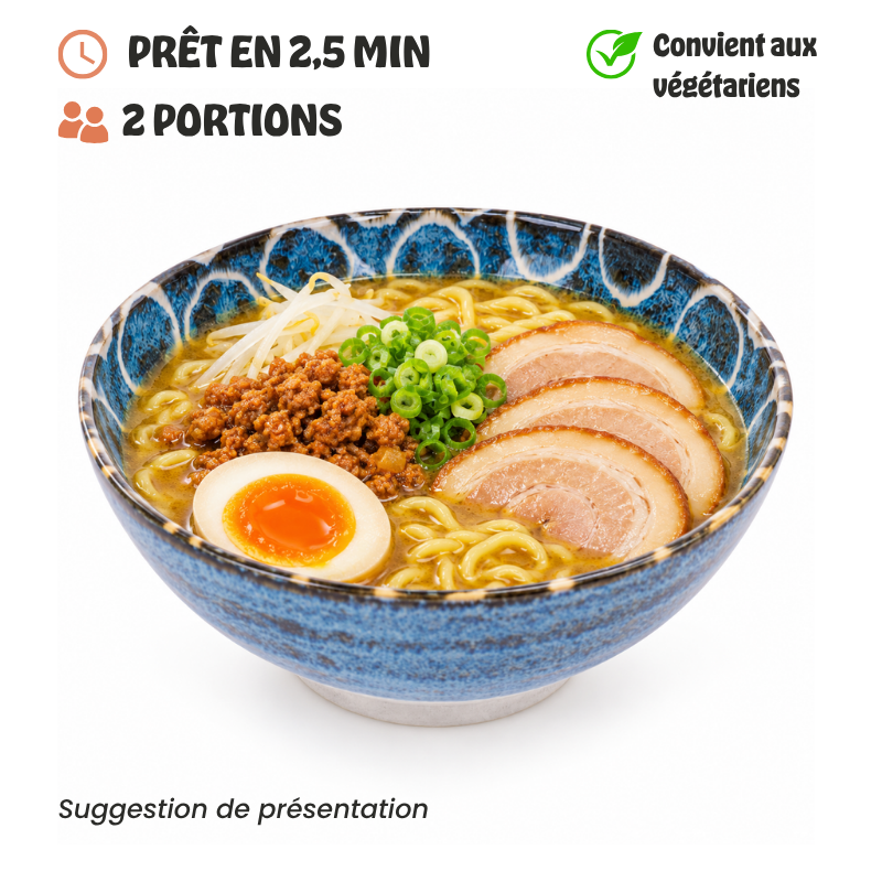 Ramen Instantané Japonais Hokkaido Saveur Curry