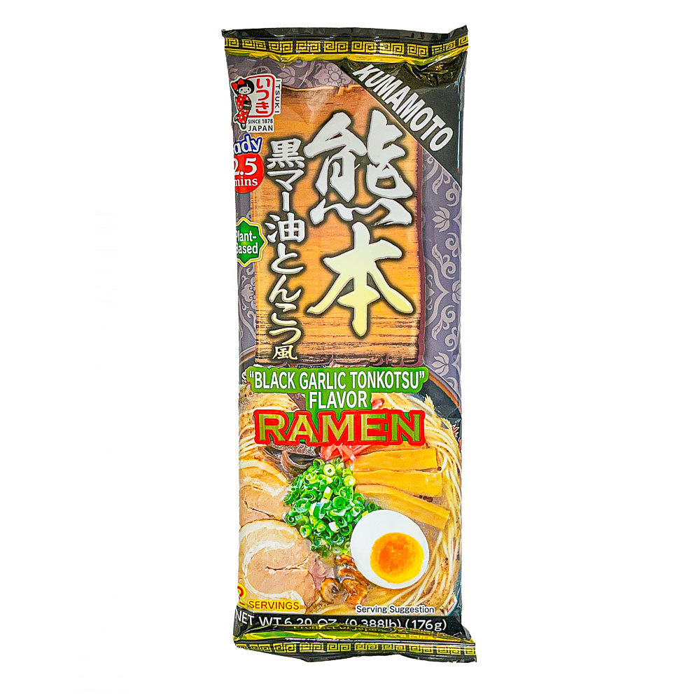Ramen Instantané Japonais Kumamoto Saveur Ail Grillé & Tonkotsu