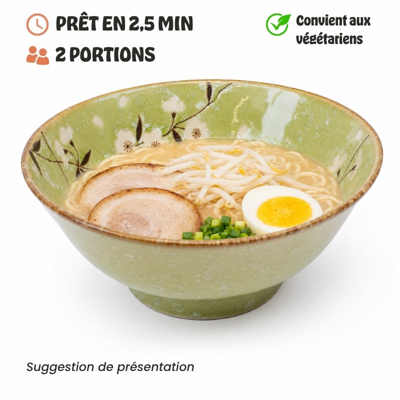 Ramen Instantané Japonais Kyoto Saveur Miso Tonkotsu