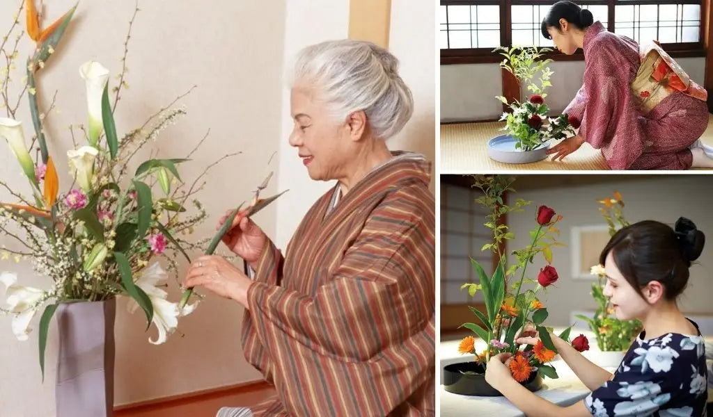 réaliser un ikebana