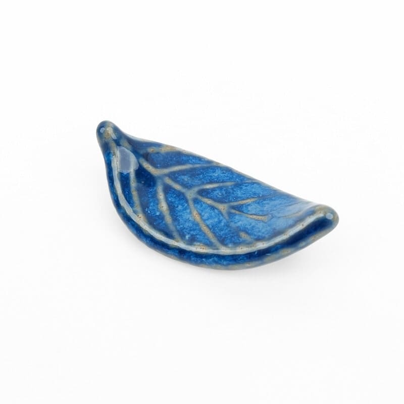 Repose-Baguettes Japonais Feuille Bleue