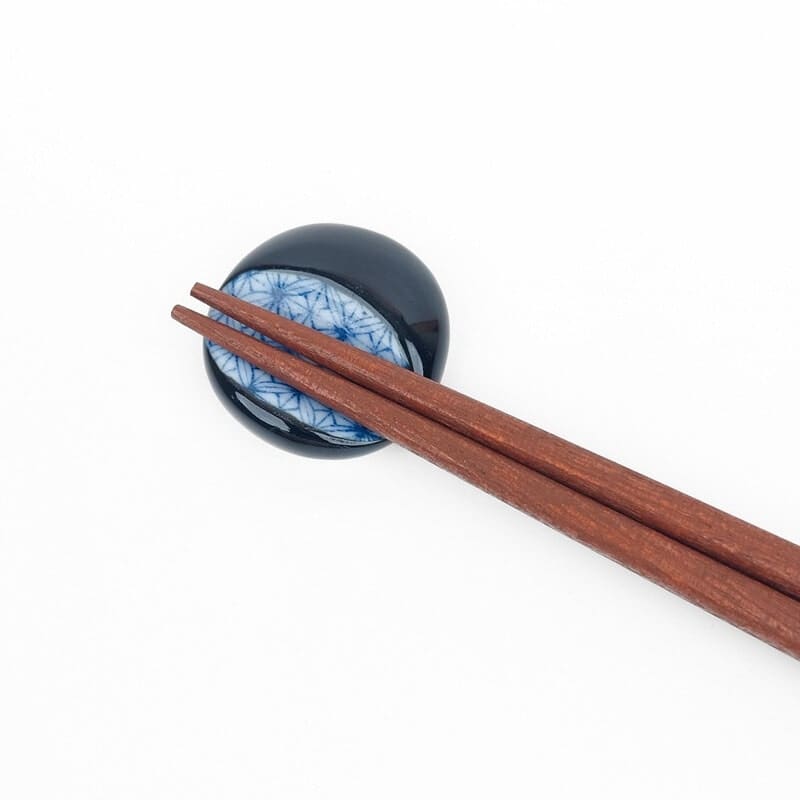 Repose-Baguettes Minoyaki Bleu