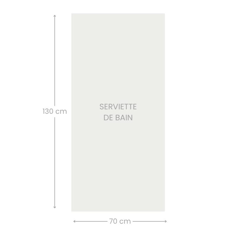 Serviette de Bain Imabari Bicolore Rose