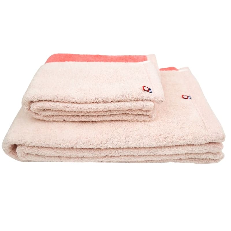 Serviette de Bain Imabari Bicolore Rose
