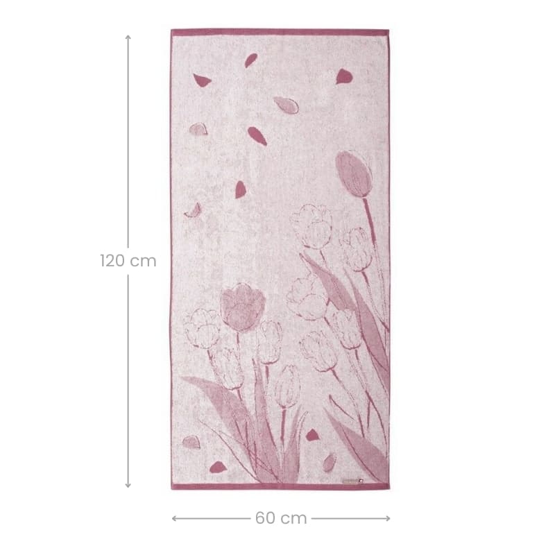 Serviette de Bain Japonaise Tulipe
