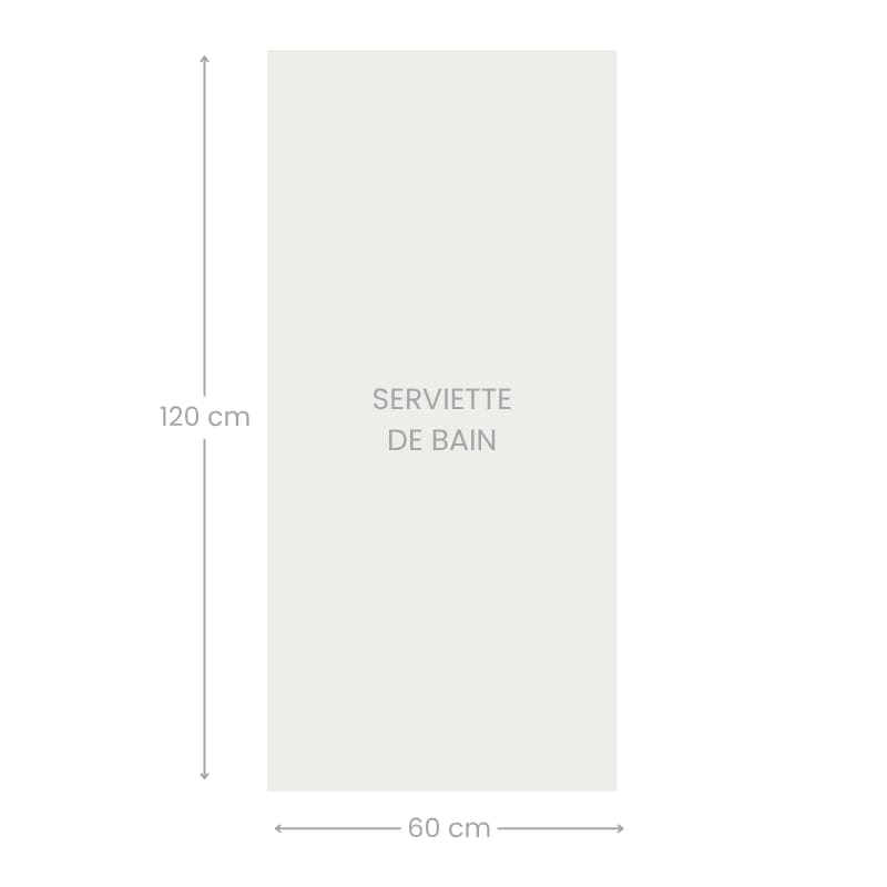 Serviette de Bain Ultra Douce Coton Imabari