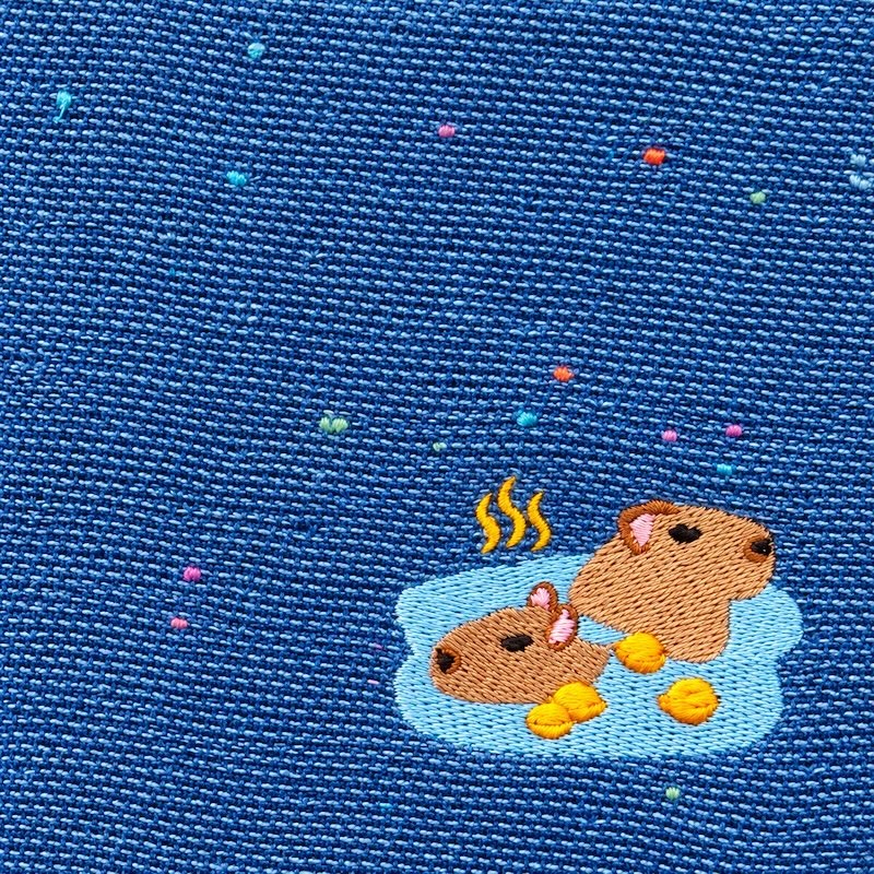 Serviette Japonaise Imabari Capybara