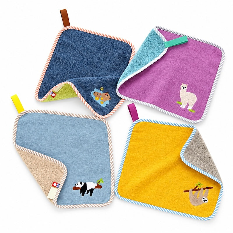 Serviette Japonaise Imabari Panda