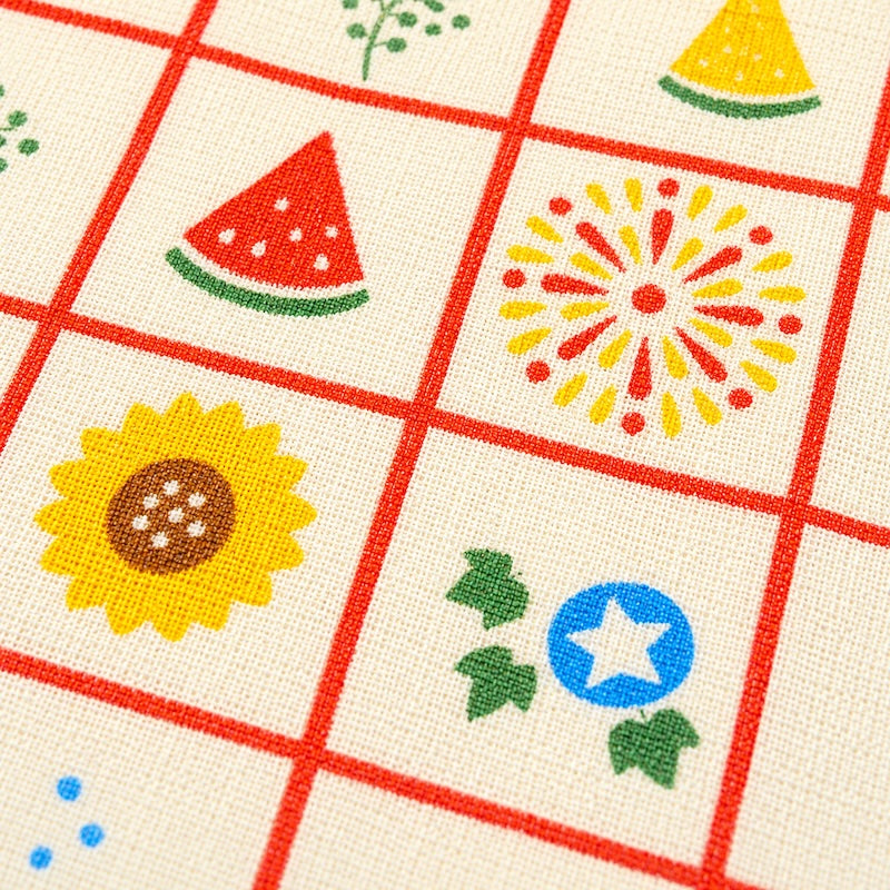 Serviette Japonaise Motifs d’Été