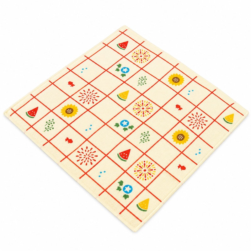 Serviette Japonaise Motifs d’Été