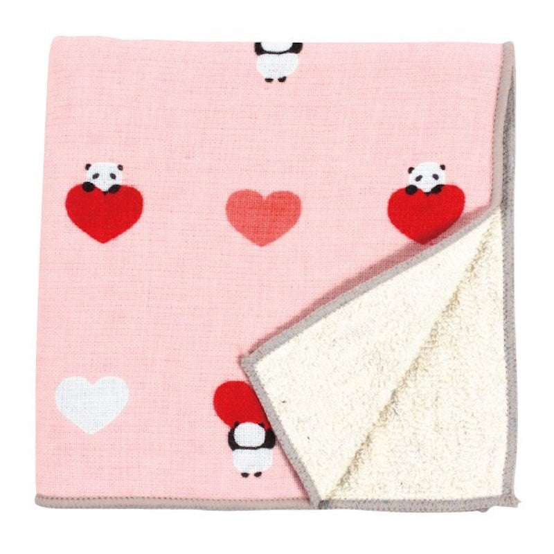 Serviette Japonaise Panda Coton Recyclé