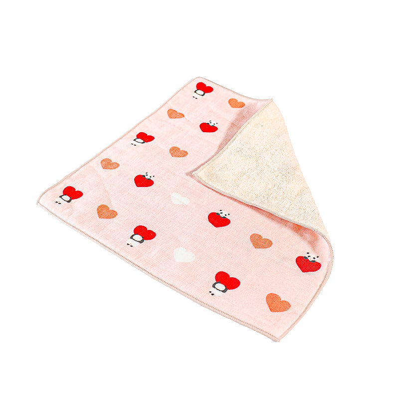 Serviette Japonaise Panda Coton Recyclé