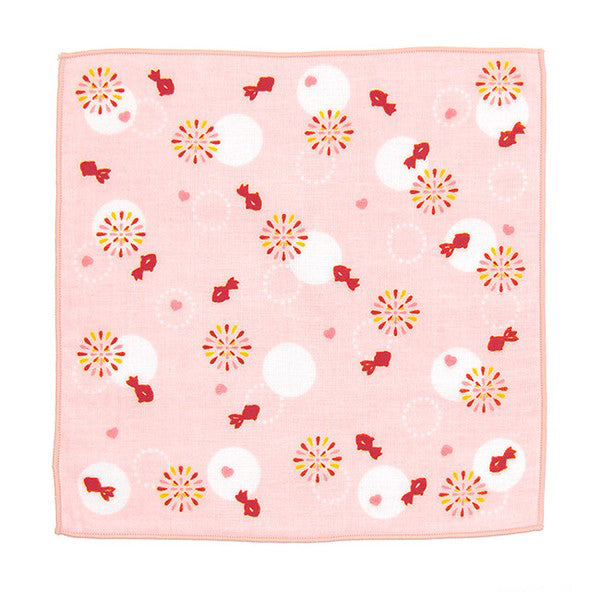 Serviette Japonaise Poisson Rouge
