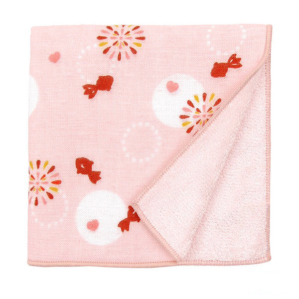 Serviette Japonaise Poisson Rouge
