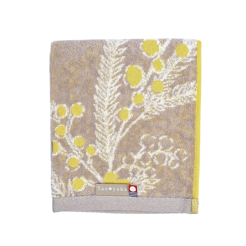 Serviette Japonaise Visage Mimosa