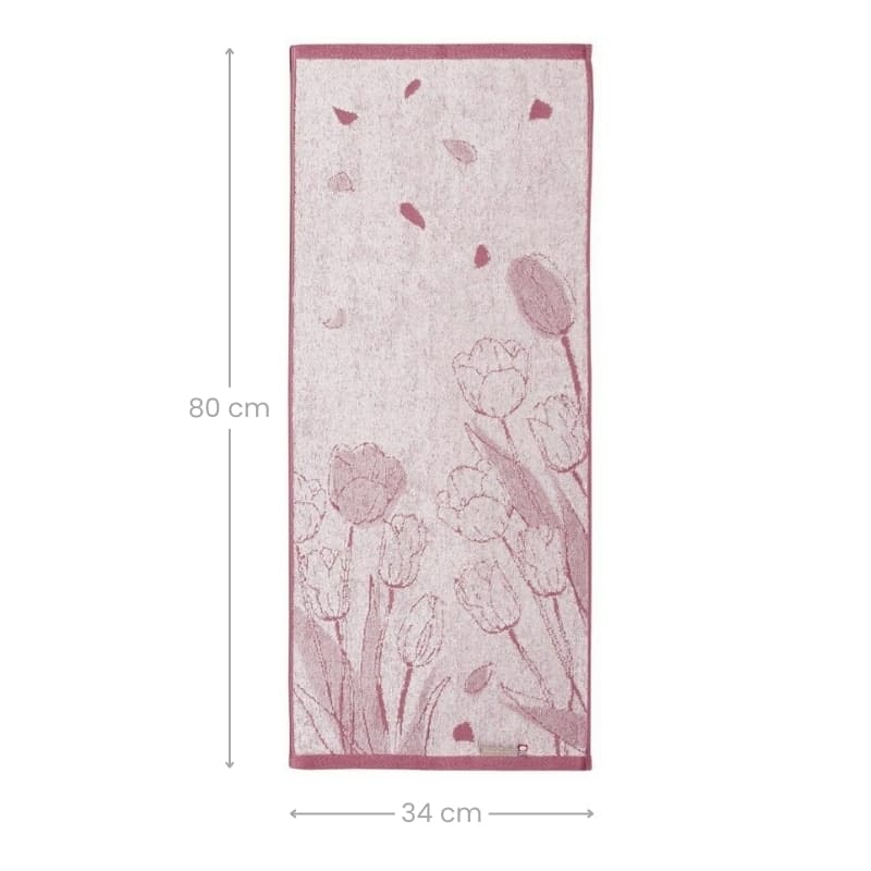 Serviette Japonaise Visage Tulipe