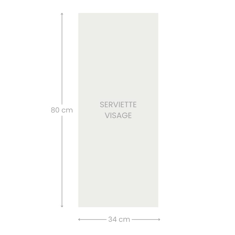 Serviette Visage Imabari Bicolore Rose