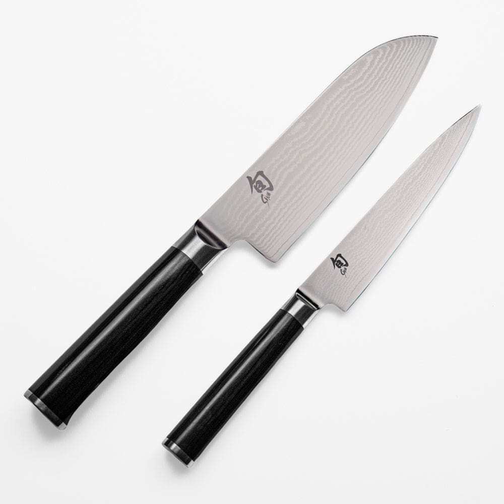 Set 2 Couteaux Shun Classic - Universel et Santoku