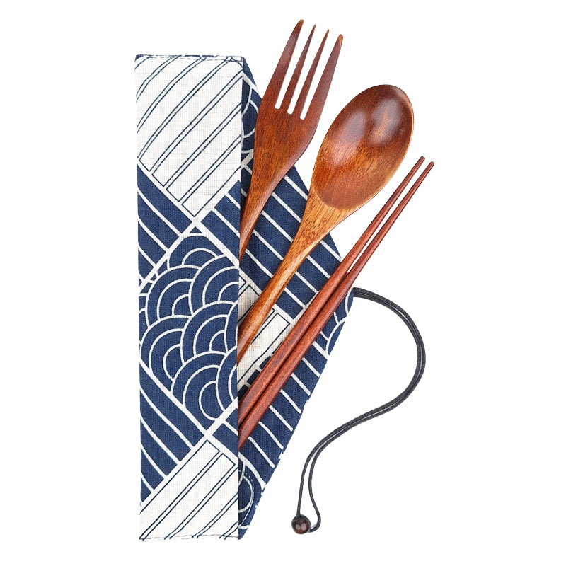Set Couverts Japonais Patchwork
