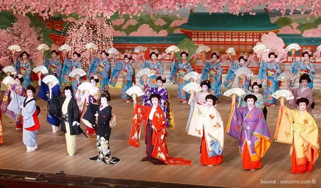 festival Miyako Odori - spectacle de geisha