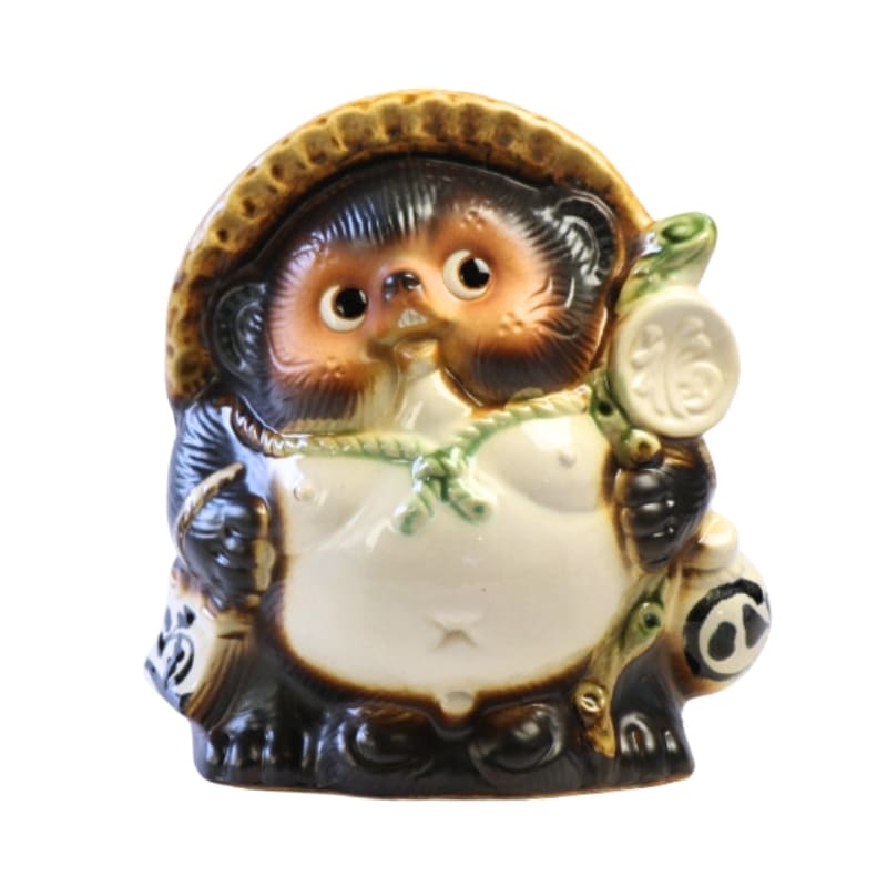 Statuette Tanuki Japonais 19 cm