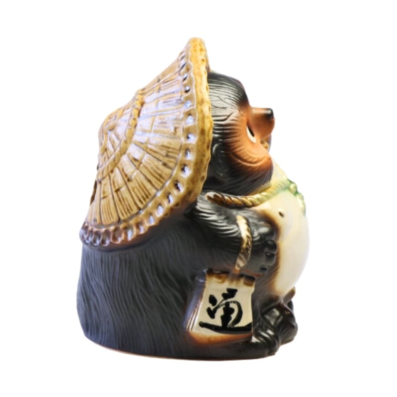 Statuette Tanuki Japonais 19 cm