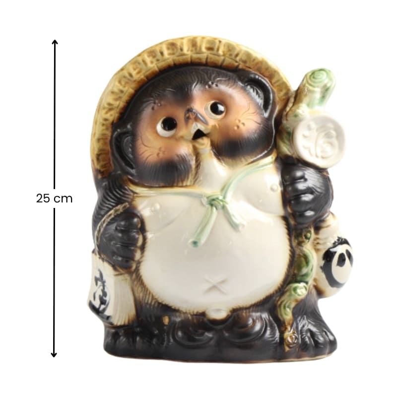 Statuette Tanuki Japonais 25 cm