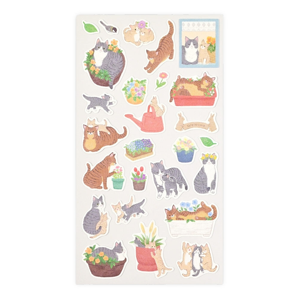 Stickers Japonais Chats Hananiwa