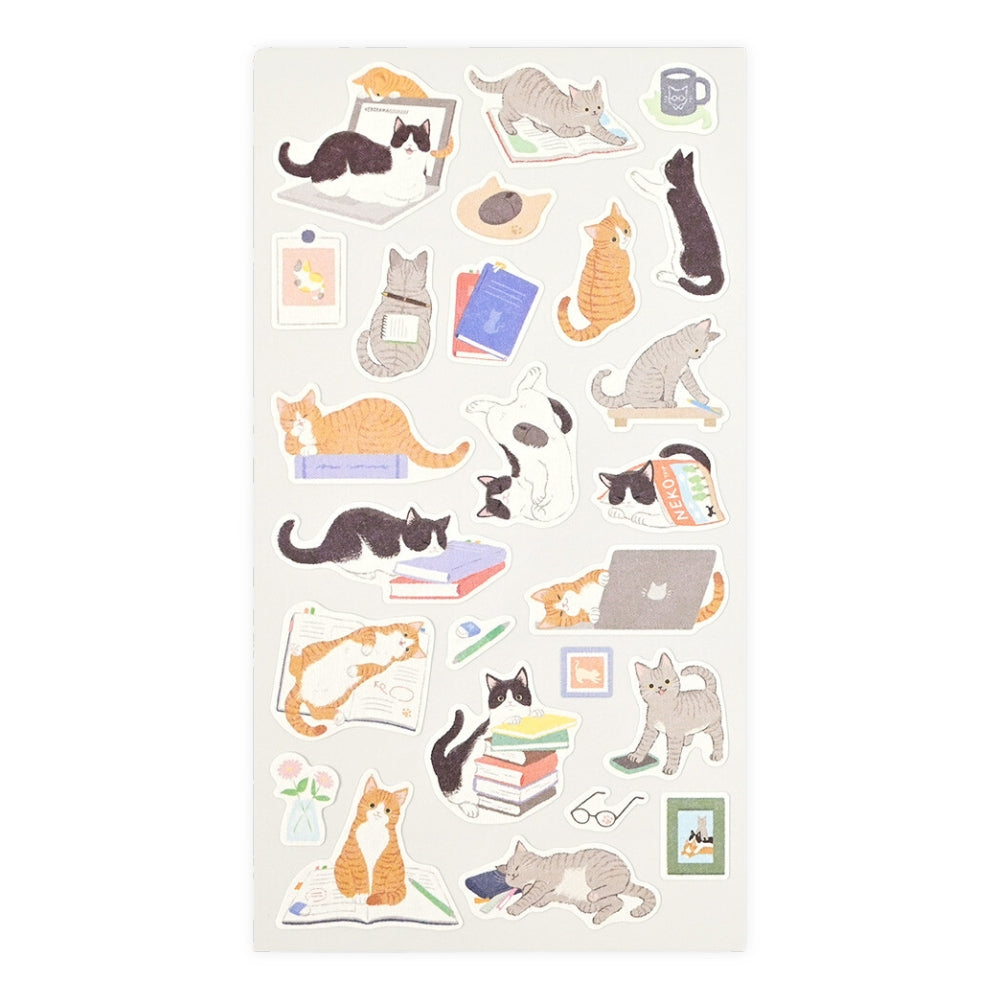 Stickers Japonais Chats Ojama