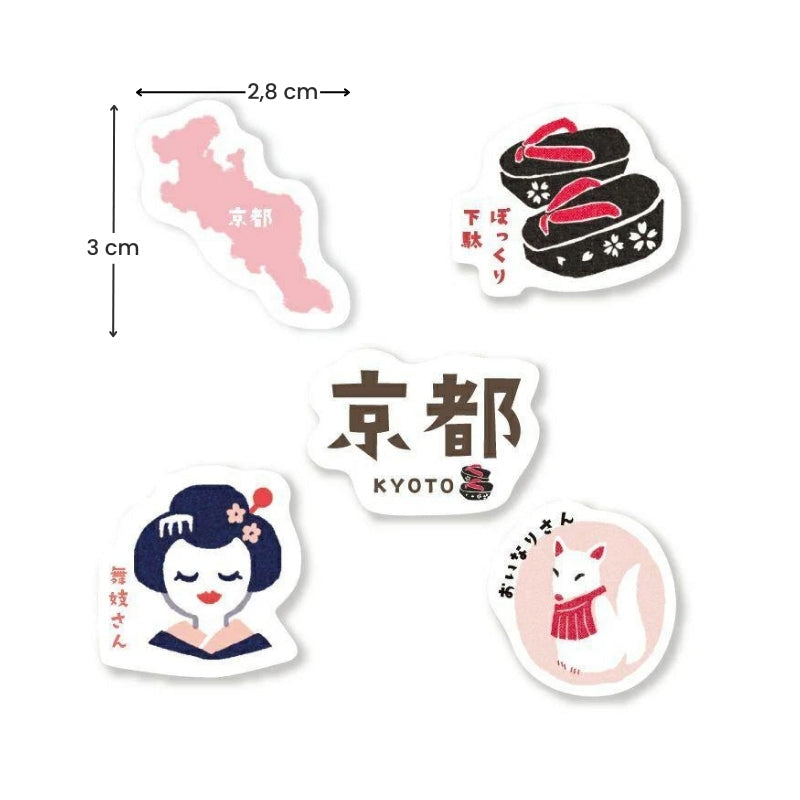 Stickers Japonais Kyoto