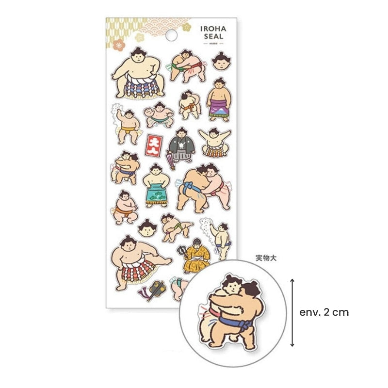 Stickers Japonais Sumo