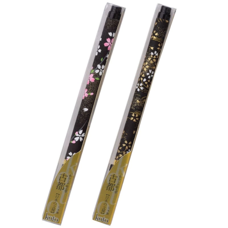 Stylo-Pinceau Koto Manche Papier Washi Noir