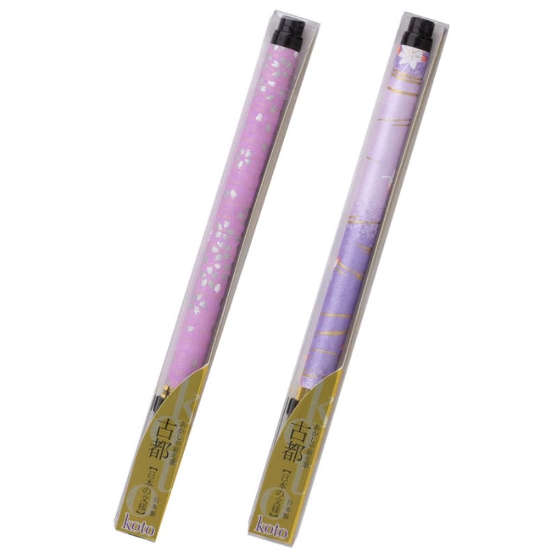 Stylo-Pinceau Koto Manche Papier Washi Violet