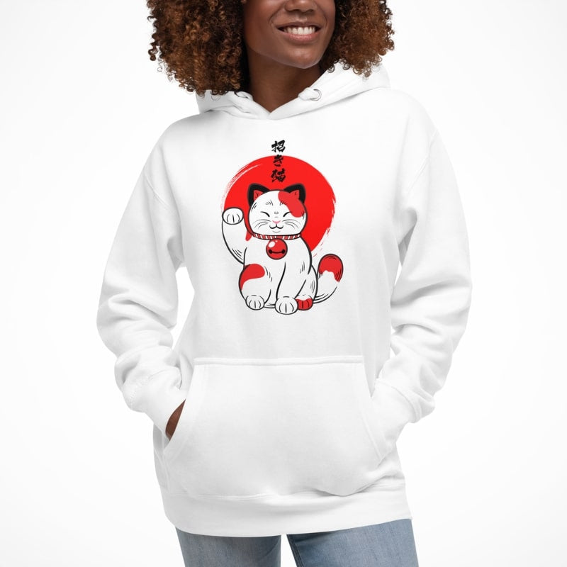 Sweat Chat Japonais Porte-Bonheur