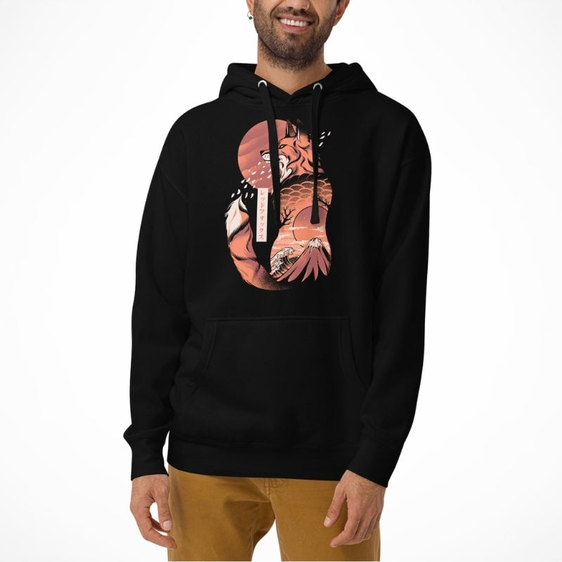 Sweat Japonais Renard Japonais