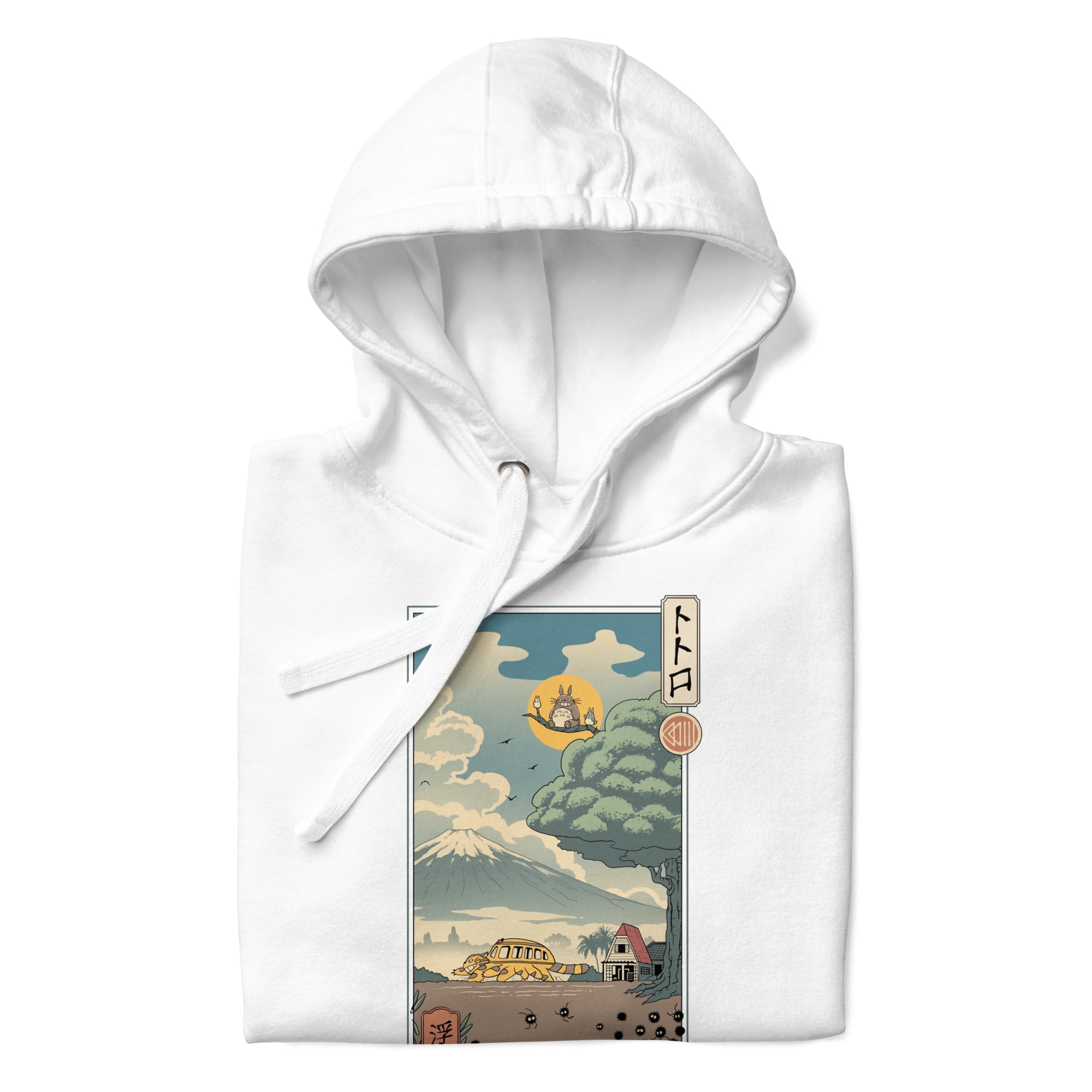 Sweat Japonais Ukiyo-e Gardiens de la Forêt