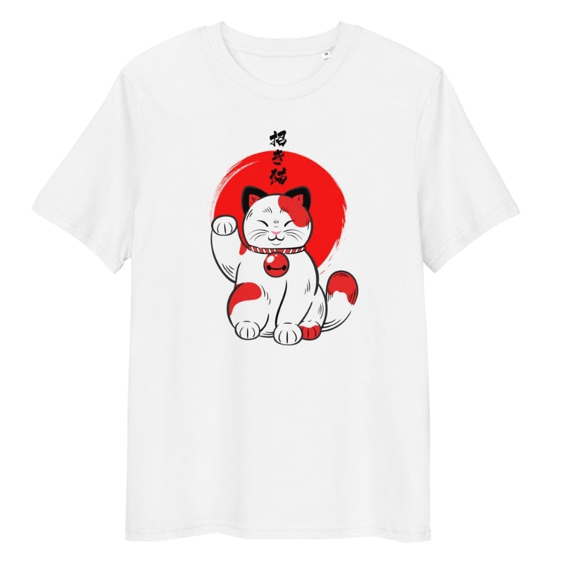 T-shirt Chat Japonais Porte-Bonheur - S