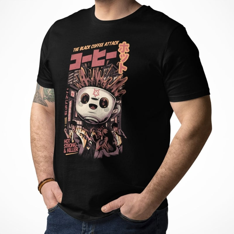 T-shirt Japonais Black Coffee