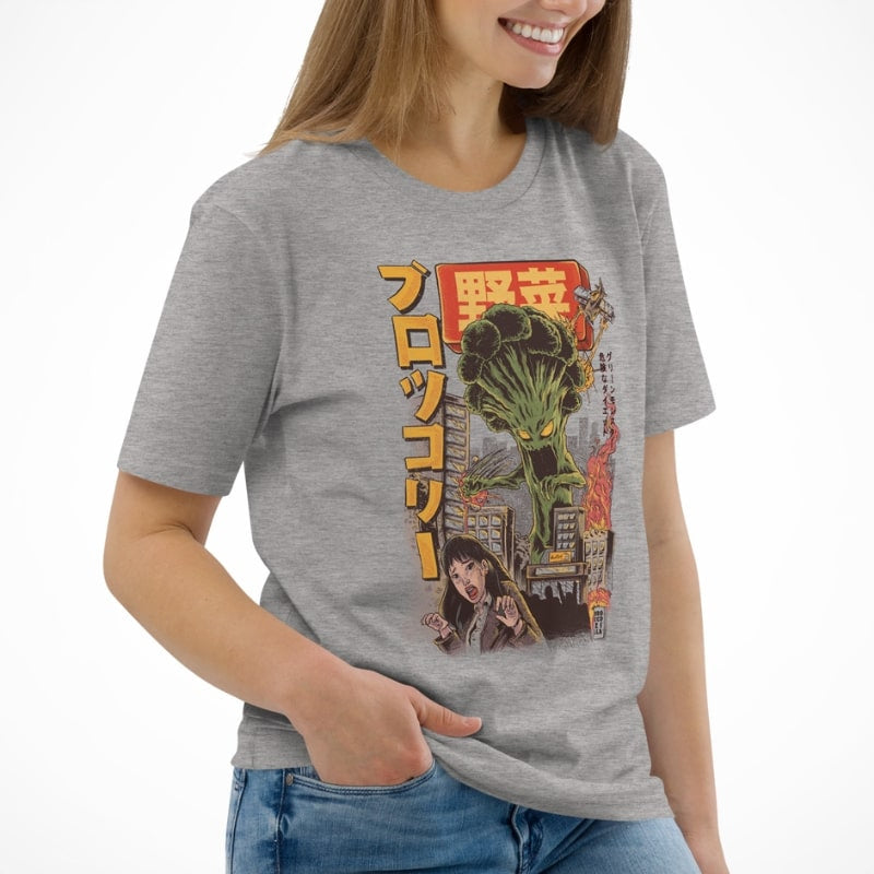 T-shirt Japonais Broccozilla